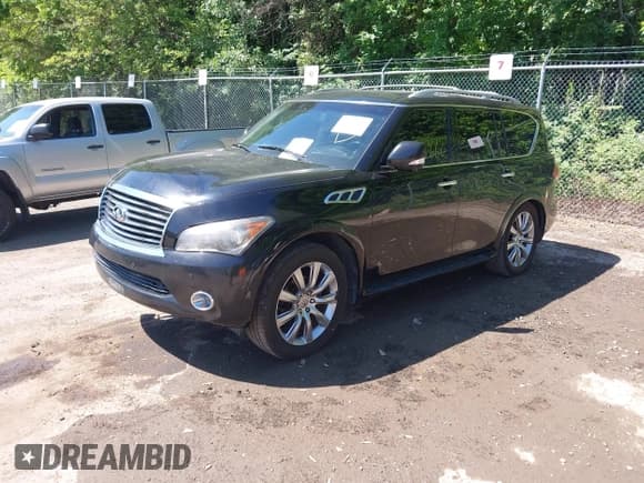 ✅ 2013 Infiniti QX56 • VIN: JN8AZ2NE9D9060441 • Lot: 42292660. Listed on IAAI with 158,994 mi. Free auction sales archive from the USA and detailed vehicle history report at DreamBid. Image 17.