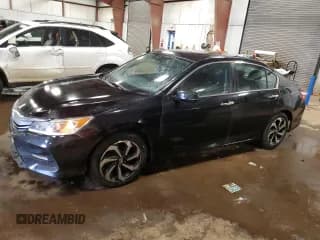 ✅ 2017 Honda Accord EX-L • VIN: 1HGCR2F83HA307584 • Lot: 93877995. Listed on Copart with 96,264 mi. Free auction sales archive from the USA and detailed vehicle history report at DreamBid. Image 1.