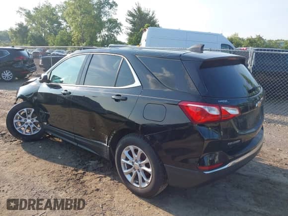 2020 Chevrolet Equinox LT with VIN 3GNAXUEV2LL105617, listed as a IAAI auction lot 42869873 with 53,831 mi miles and . Bid and sale history available at DreamBid. Image 3.
