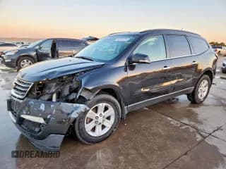 ✅ 2014 Chevrolet Traverse LT • VIN: 1GNKRHKD9EJ368831 • Lot: 92201225. Listed on Copart with 178,374 mi. Free auction sales archive from the USA and detailed vehicle history report at DreamBid. Image 1.