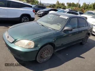 ✅ 2000 Honda Civic LX • VIN: 1HGEJ657XYL029111 • Lot: 60165825. Listed on Copart with 242,998 mi. Free auction sales archive from the USA and detailed vehicle history report at DreamBid. Image 1.