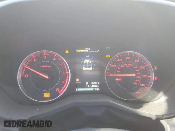 ✅ 2018 Subaru Impreza Special Sports • VIN: 4S3GTAK69J1703346 • Lot: 68673655. Listed on Copart with 143,408 mi. Free auction sales archive from the USA and detailed vehicle history report at DreamBid. Image 9.