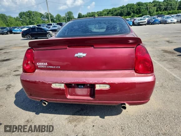 ✅ 2006 Chevrolet Monte Carlo LTZ • VIN: 2G1WN161769302703 • Лот: 62342785. Опубликован ранее на Copart с пробегом 190 005 миль. Бесплатный доступ к архиву аукционных продаж из США и подробный отчёт об истории автомобиля на DreamBid. Изображение 6.