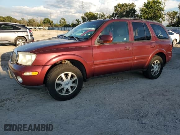 ✅ 2004 Buick Rainier CXL • VIN: 5GADT13S642368741 • Lot: 72209354. Listed on Copart with 185,816 mi. Free auction sales archive from the USA and detailed vehicle history report at DreamBid. Image 1.