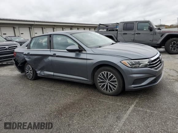 ✅ 2019 Volkswagen Jetta S • VIN: 3VWC57BU9KM149544 • Lot: 90347765. Listed on Copart with 82,178 mi. Free auction sales archive from the USA and detailed vehicle history report at DreamBid. Image 4.