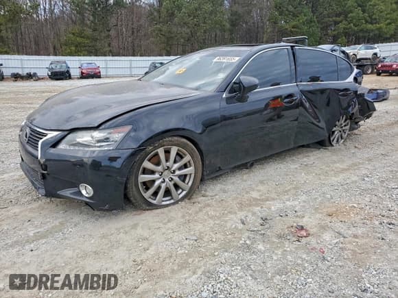 ✅ 2013 Lexus GS 350 • VIN: JTHBE1BL7D5026240 • Lot: 96391655. Listed on Copart with Not provided. Free auction sales archive from the USA and detailed vehicle history report at DreamBid. Image 1.