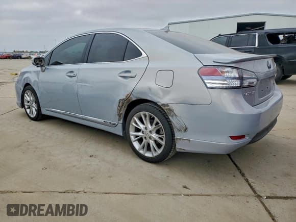 ✅ 2010 Lexus HS 250h Premium • VIN: JTHBB1BA5A2027651 • Lot: 94471205. Listed on Copart with 123,408 mi. Free auction sales archive from the USA and detailed vehicle history report at DreamBid. Image 2.