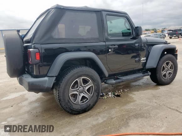 ✅ 2018 Jeep Wrangler Sport • VIN: 1C4GJXAG2JW294760 • Lot: 60313845. Listed on Copart with 87,202 mi. Free auction sales archive from the USA and detailed vehicle history report at DreamBid. Image 3.