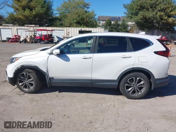 ✅ 2020 Honda CR-V EX-L • VIN: 2HKRW2H80LH665192 • Lot: 43463428. Listed on IAAI with 71,495 mi. Free auction sales archive from the USA and detailed vehicle history report at DreamBid. Image 14.
