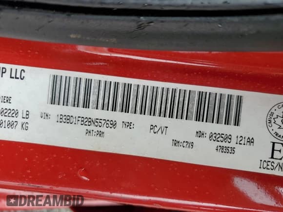 ✅ 2011 Dodge Avenger Mainstreet • VIN: 1B3BD1FB2BN557690 • Лот: 86959274. Опубликован ранее на Copart с пробегом 220 123 миль. Бесплатный доступ к архиву аукционных продаж из США и подробный отчёт об истории автомобиля на DreamBid. Изображение 12.