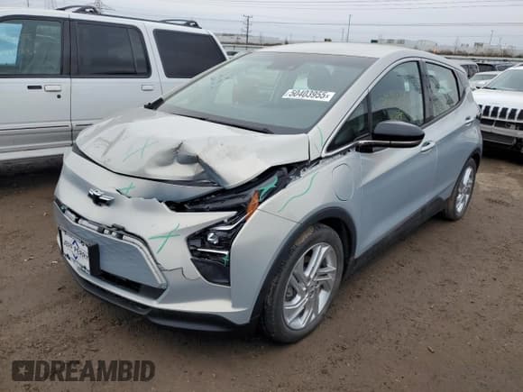 ✅ 2022 Chevrolet Bolt EV 1LT • VIN: 1G1FW6S09N4102267 • Lot: 50403955. Wystawiony na Copart z przebiegiem 16 837 mil. Bezpłatny archiwum sprzedaży aukcyjnych z USA i szczegółowy raport historii pojazdu na DreamBid. Zdjęcie 1.