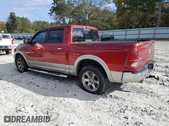 2010 Dodge 1500 Laramie с VIN 1D7RB1CTXAS165028, выставлен на аукционе Copart как лот 80256844 с пробегом 234 368 миль миль и Списание • Salvage title. История ставок и продаж доступна на DreamBid. Изображение 2.