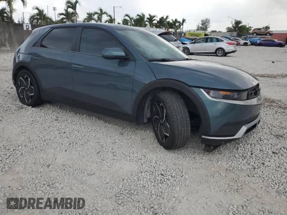 2022 Hyundai Ioniq 5 SEL z VIN KM8KN4AE8NU056825, wystawiony jako Copart lot #55490304 z przebiegiem Nie podano mil oraz Nie do naprawy • Non repairable. Historia ofert i sprzedaży dostępna na DreamBid. Obrazek 1.