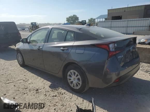 2022 Toyota Prius L Eco с VIN JTDKAMFU1N3176004, выставлен на аукционе Copart как лот 66725835 с пробегом 93 345 миль миль и Списание • Salvage title. История ставок и продаж доступна на DreamBid. Изображение 2.