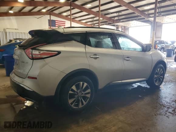 2016 Nissan Murano SV with VIN 5N1AZ2MH6GN149818, listed as a Copart auction lot 86842675 with 72,157 mi miles and Salvage title. Bid and sale history available at DreamBid. Image 3.