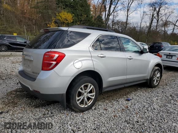 ✅ 2016 Chevrolet Equinox LT • VIN: 2GNALCEK1G1150955 • Lot: 91297965. Listed on Copart with 166,932 mi. Free auction sales archive from the USA and detailed vehicle history report at DreamBid. Image 3.