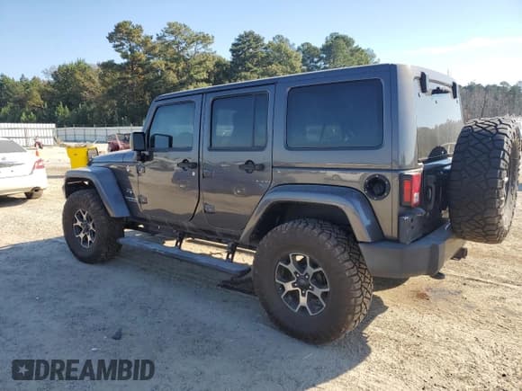 ✅ 2017 Jeep Wrangler Unlimited Sahara • VIN: 1C4BJWEG1HL571991 • Lot: 90852985. Listed on Copart with 86,904 mi. Free auction sales archive from the USA and detailed vehicle history report at DreamBid. Image 2.