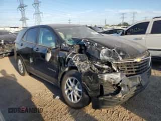 2024 Chevrolet Equinox LS z VIN 3GNAXSEG4RL214479, wystawiony jako Copart lot #85287545 z przebiegiem 8 032 mil mil oraz Szkoda całkowita • Salvage title. Historia ofert i sprzedaży dostępna na DreamBid. Obrazek 4.