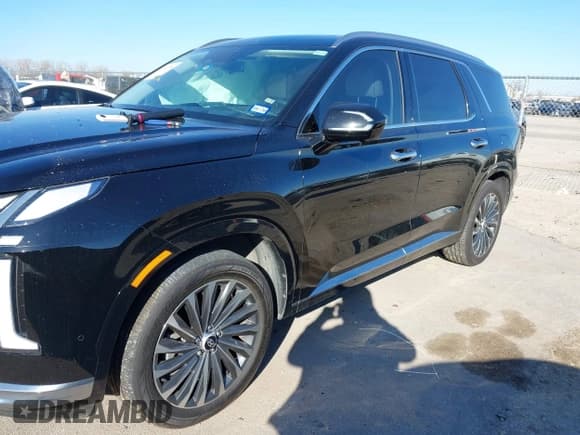 ✅ 2024 Hyundai Palisade Calligraphy • VIN: KM8R7DGE2RU784923 • Лот: 41133788. Опубликован ранее на IAAI с пробегом 27 390 миль. Бесплатный доступ к архиву аукционных продаж из США и подробный отчёт об истории автомобиля на DreamBid. Изображение 2.