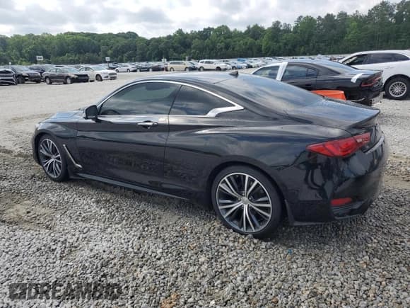 ✅ 2017 Infiniti Q60 Sport • VIN: JN1EV7EK9HM364239 • Lot: 57768025. Listed on Copart with 142,460 mi. Free auction sales archive from the USA and detailed vehicle history report at DreamBid. Image 2.