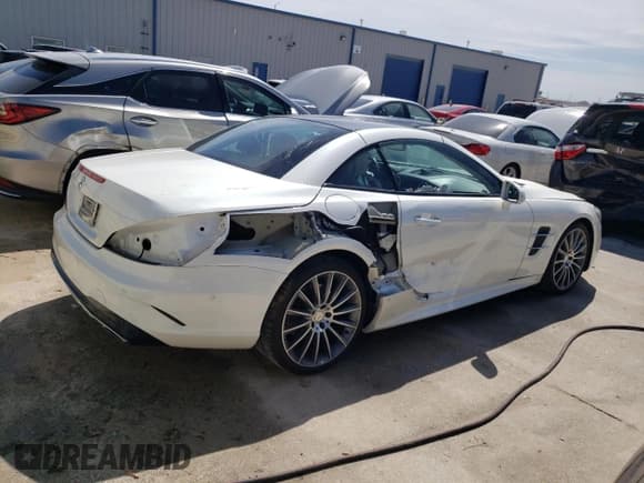 ✅ 2017 Mercedes-Benz SL 550 • VIN: WDDJK7DA1HF046929 • Lot: 40802964. Listed on Copart with 61,713 mi. Free auction sales archive from the USA and detailed vehicle history report at DreamBid. Image 3.