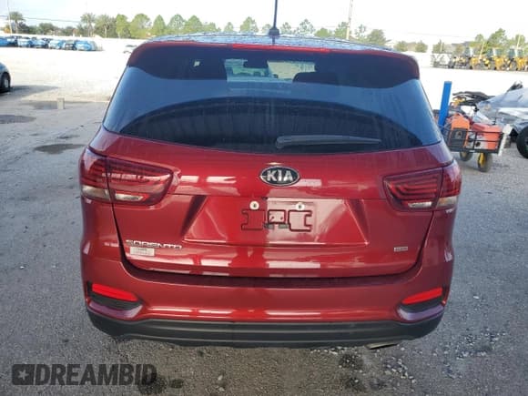 ✅ 2020 Kia Sorento LX • VIN: 5XYPG4A31LG665000 • Lot: 86433985. Listed on Copart with 52,864 mi. Free auction sales archive from the USA and detailed vehicle history report at DreamBid. Image 6.