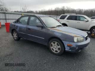 2001 Hyundai Elantra GLS z VIN KMHDN45D71U165152, wystawiony jako Copart lot #85497464 z przebiegiem 180 977 mil mil oraz Czysty tytuł • Clean title. Historia ofert i sprzedaży dostępna na DreamBid. Obrazek 4.