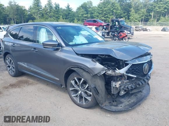 ✅ 2022 Acura MDX Technology • VIN: 5J8YE1H45NL031611 • Лот: 42938250. Опубликован ранее на IAAI с пробегом 31 305 миль. Бесплатный доступ к архиву аукционных продаж из США и подробный отчёт об истории автомобиля на DreamBid. Изображение 1.