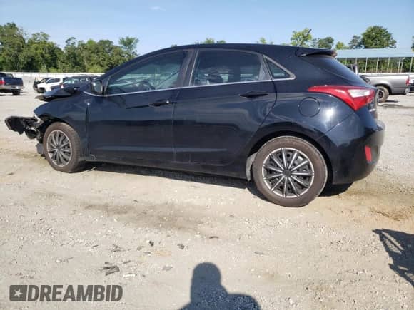 2017 Hyundai Elantra with VIN KMHD35LHXHU349349, listed as a Copart auction lot 66553455 with Not provided miles and Salvage title. Bid and sale history available at DreamBid. Image 2.