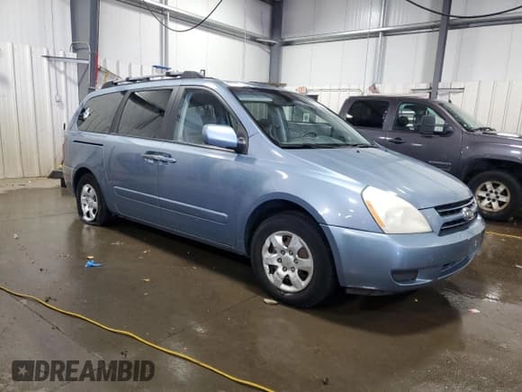 ✅ 2007 Kia Sedona LX • VIN: KNDMB233276164077 • Lot: 85903015. Listed on Copart with 187,128 mi. Free auction sales archive from the USA and detailed vehicle history report at DreamBid. Image 4.