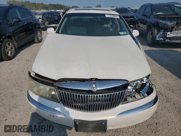 ✅ 2001 Lincoln Continental • VIN: 1LNHM97V91Y659769 • Lot: 71220804. Listed on Copart with Not provided. Free auction sales archive from the USA and detailed vehicle history report at DreamBid. Image 5.