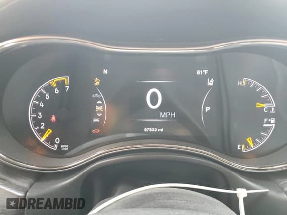 ✅ 2020 Jeep Grand Cherokee Overland • VIN: 1C4RJFCT9LC410019 • Лот: 70110835. Опубликован ранее на Copart с пробегом 87 833 миль. Бесплатный доступ к архиву аукционных продаж из США и подробный отчёт об истории автомобиля на DreamBid. Изображение 9.