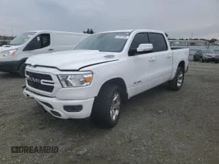 ✅ 2021 Ram 1500 Lone Star • VIN: 1C6SRFFT4MN724275 • Lot: 81451595. Listed on Copart with 68,427 mi. Free auction sales archive from the USA and detailed vehicle history report at DreamBid. Image 1.