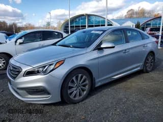 ✅ 2015 Hyundai Sonata Limited • VIN: 5NPE34AF0FH209144 • Lot: 90639185. Listed on Copart with 125,923 mi. Free auction sales archive from the USA and detailed vehicle history report at DreamBid. Image 1.