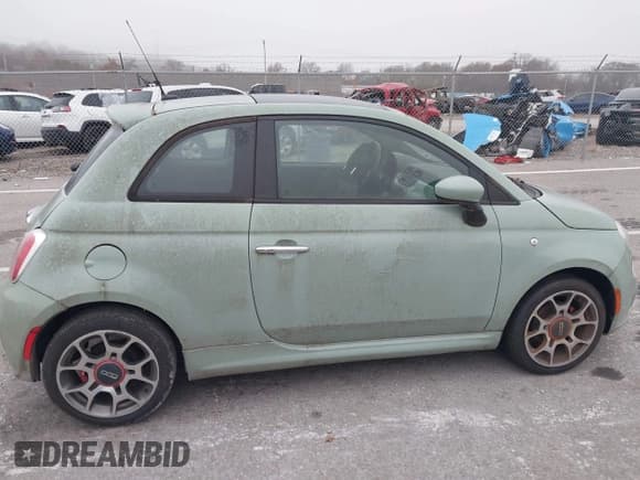 ✅ 2012 FIAT 500 Sport • VIN: 3C3CFFBR7CT188943 • Lot: 43787314. Listed on IAAI with 122,591 mi. Free auction sales archive from the USA and detailed vehicle history report at DreamBid. Image 13.
