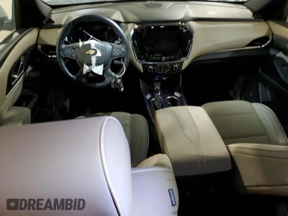 ✅ 2022 Chevrolet Traverse Premier • VIN: 1GNEVKKW7NJ157876 • Lot: 88683885. Listed on Copart with 28,459 mi. Free auction sales archive from the USA and detailed vehicle history report at DreamBid. Image 8.