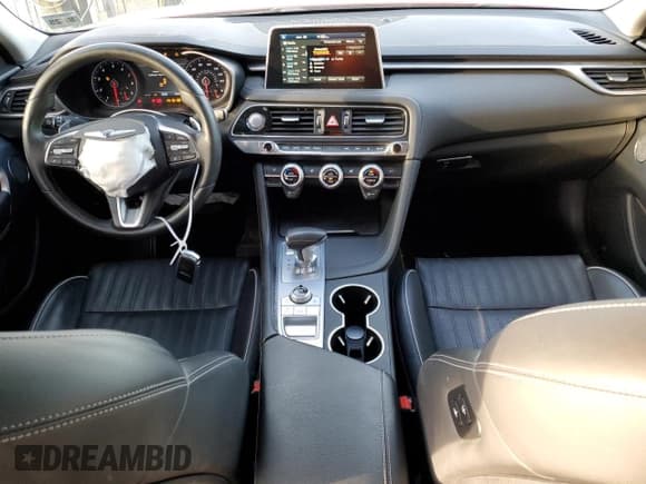 ✅ 2020 Genesis G70 2.0T • VIN: KMTG34LA0LU056732 • Lot: 43307185. Listed on Copart with 48,103 mi. Free auction sales archive from the USA and detailed vehicle history report at DreamBid. Image 8.