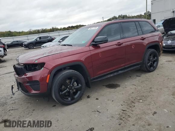 ✅ 2022 Jeep Grand Cherokee Altitude • VIN: 1C4RJHAG9N8598189 • Лот: 86217755. Опубликован ранее на Copart с пробегом 39 579 миль. Бесплатный доступ к архиву аукционных продаж из США и подробный отчёт об истории автомобиля на DreamBid. Изображение 1.