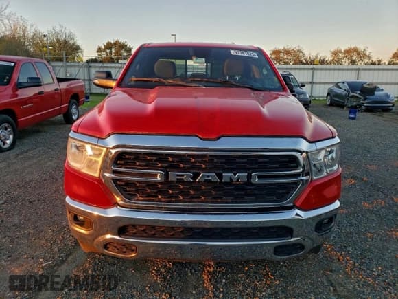 ✅ 2022 Ram 1500 Big Horn • VIN: 1C6SRFBT2NN472677 • Лот: 93781825. Опубликован ранее на Copart с пробегом 44 009 миль. Бесплатный доступ к архиву аукционных продаж из США и подробный отчёт об истории автомобиля на DreamBid. Изображение 5.