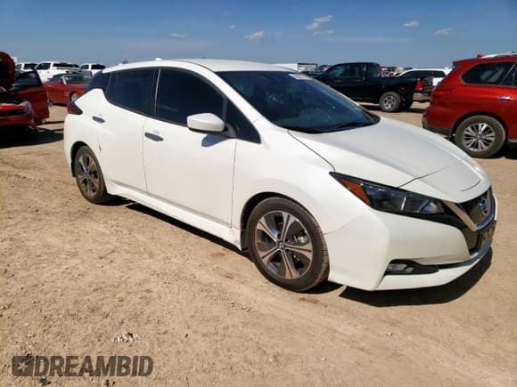 ✅ 2020 Nissan LEAF SV • VIN: 1N4AZ1CP6LC307092 • Лот: 60895745. Опубликован ранее на Copart с пробегом 27 417 миль. Бесплатный доступ к архиву аукционных продаж из США и подробный отчёт об истории автомобиля на DreamBid. Изображение 4.