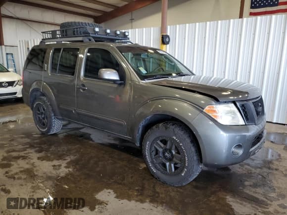 ✅ 2008 Nissan Pathfinder SE • VIN: 5N1AR18B58C635307 • Lot: 85657965. Listed on Copart with 138,421 mi. Free auction sales archive from the USA and detailed vehicle history report at DreamBid. Image 4.
