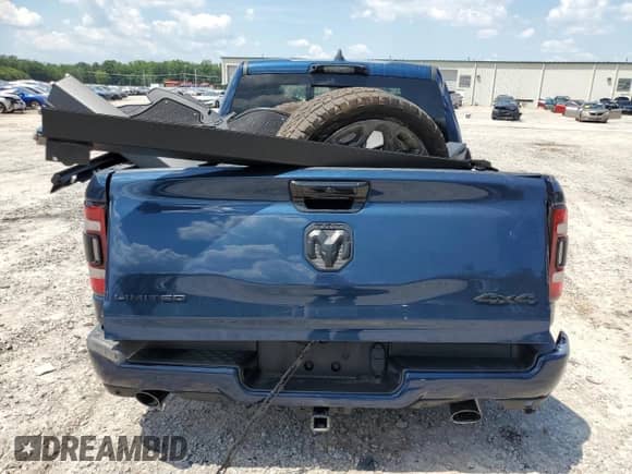 2024 Ram 1500 Limited with VIN 1C6SRFHT2RN104612, listed as a Copart auction lot 61955495 with Not provided miles and Salvage title. Bid and sale history available at DreamBid. Image 6.