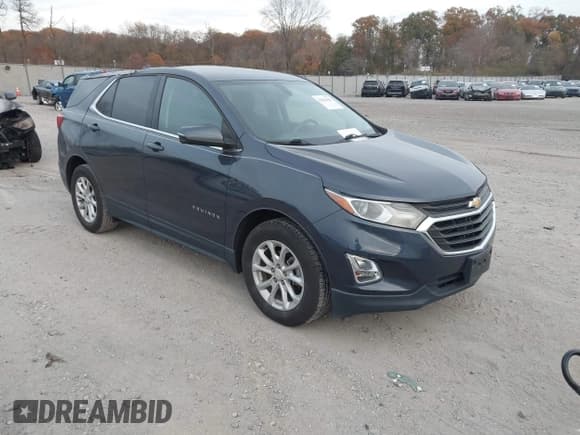 ✅ 2018 Chevrolet Equinox LT • VIN: 3GNAXJEV7JS607766 • Lot: 43641194. Wystawiony na IAAI z przebiegiem 63 299 mil. Bezpłatny archiwum sprzedaży aukcyjnych z USA i szczegółowy raport historii pojazdu na DreamBid. Zdjęcie 1.