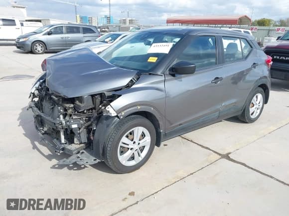 ✅ 2020 Nissan Kicks S • VIN: 3N1CP5BV5LL525564 • Lot: 43532491. Listed on IAAI with 66,131 mi. Free auction sales archive from the USA and detailed vehicle history report at DreamBid. Image 2.