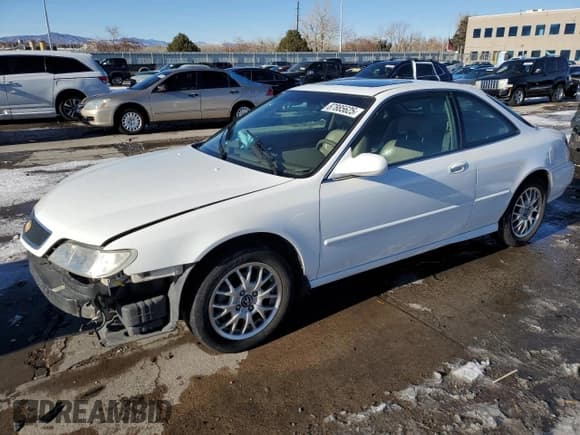 ✅ 1999 Acura CL • VIN: 19UYA2251XL009661 • Lot: 87885625. Listed on Copart with 114,426 mi. Free auction sales archive from the USA and detailed vehicle history report at DreamBid. Image 1.