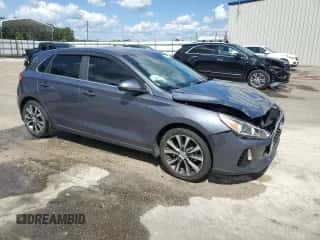 2018 Hyundai Elantra with VIN KMHH35LE2JU009822, listed as a Copart auction lot 81418955 with 92,866 mi miles and Salvage title. Bid and sale history available at DreamBid. Image 4.