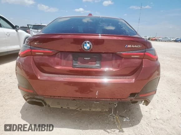 ✅ 2022 BMW 4 Series M440i xDrive • VIN: WBA13AW0XNFM00562 • Lot: 65446865. Listed on Copart with 49,089 mi. Free auction sales archive from the USA and detailed vehicle history report at DreamBid. Image 6.