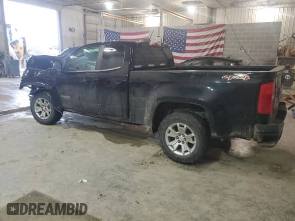 2019 Chevrolet Colorado 4WD LT with VIN 1GCHTCEA9K1256891, listed as a Copart auction lot 43088195 with 86,680 mi miles and Clean title. Bid and sale history available at DreamBid. Image 2.
