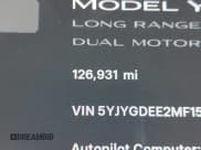 ✅ 2021 Tesla Model Y Long Range • VIN: 5YJYGDEE2MF152332 • Лот: 43582323. Опубликован ранее на IAAI с пробегом 126 931 миль. Бесплатный доступ к архиву аукционных продаж из США и подробный отчёт об истории автомобиля на DreamBid. Изображение 16.
