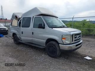 ✅ 2008 Ford Econoline Passenger XL • VIN: 1FBNE31LX8DA94009 • Lot: 42360766. Listed on IAAI with 154,504 mi. Free auction sales archive from the USA and detailed vehicle history report at DreamBid. Image 1.